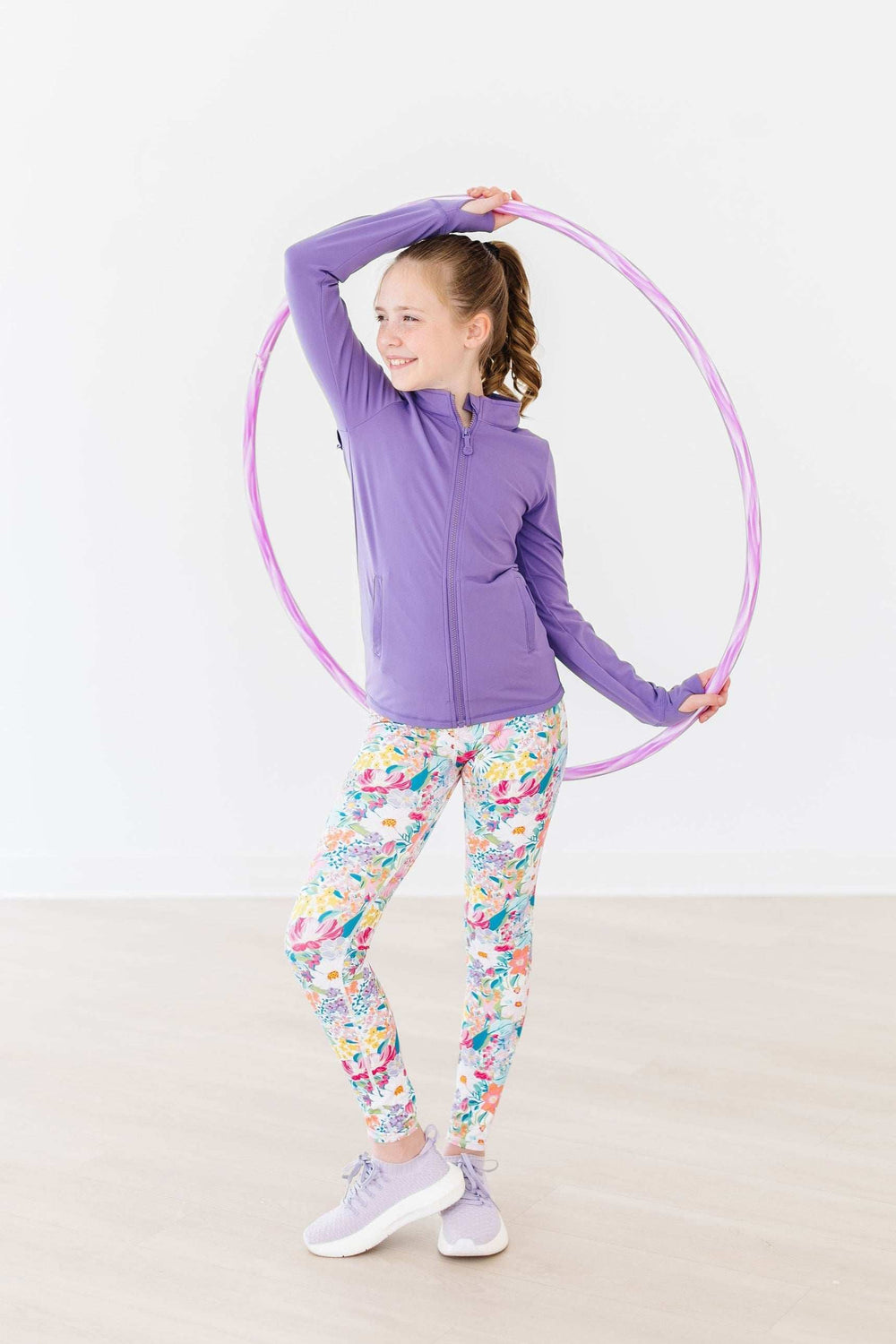 Petal Power Active Legging - Mila & Rose ® - Flyclothing LLC