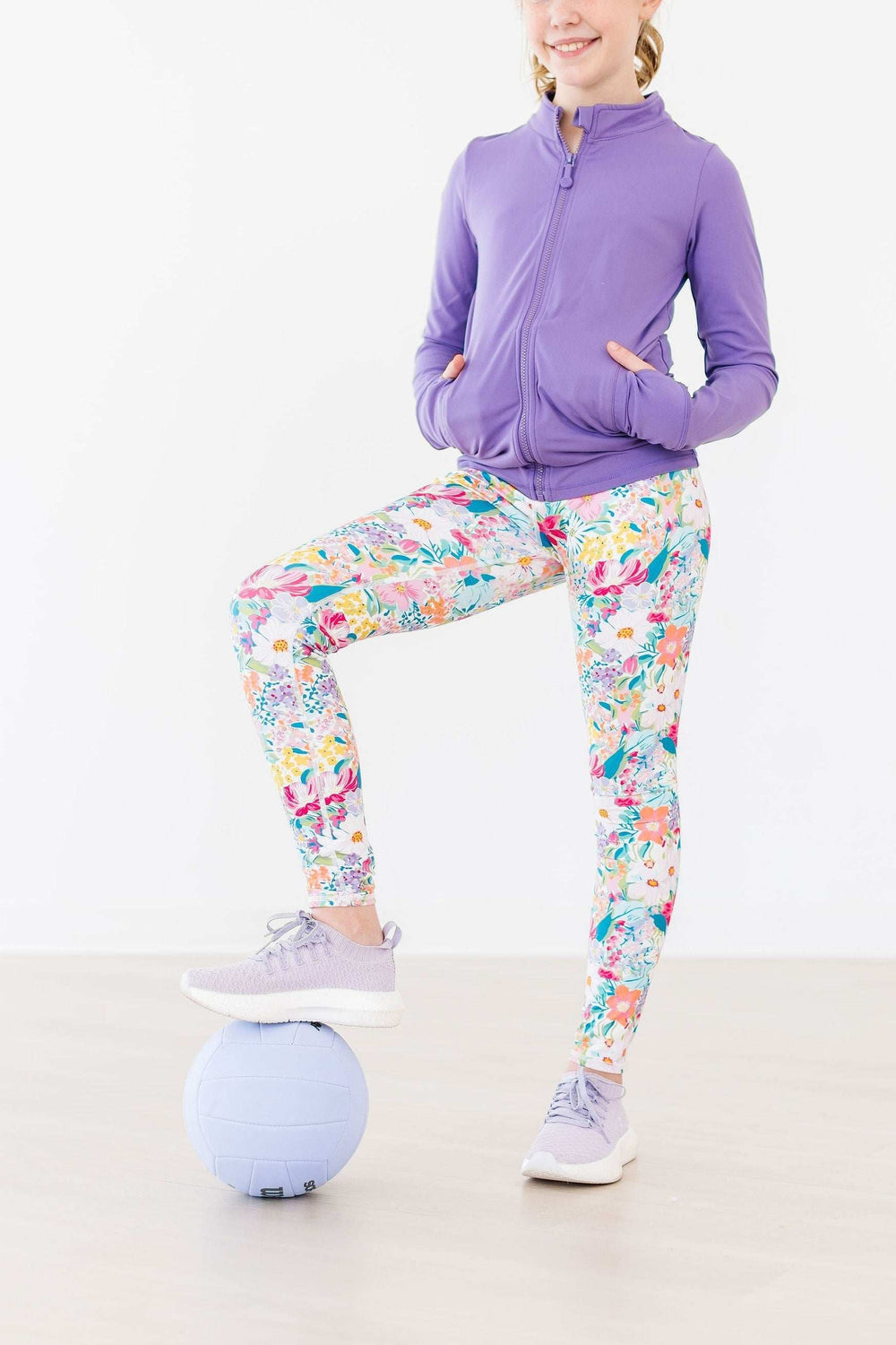 Petal Power Active Legging - Mila & Rose ® - Flyclothing LLC