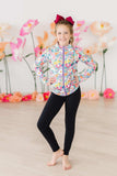 Petal Power Full-Zip Ruffle Active Jacket - Mila & Rose ® - Flyclothing LLC