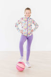 Petal Power Full-Zip Ruffle Active Jacket - Mila & Rose ® - Flyclothing LLC
