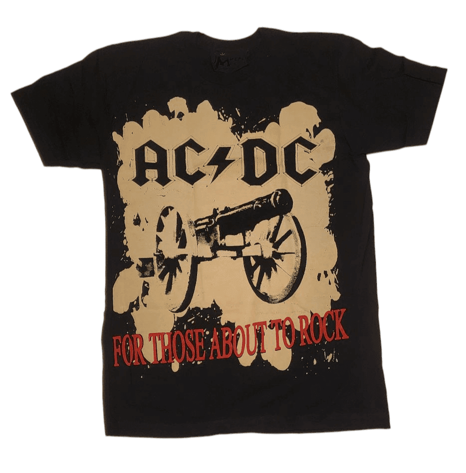 ACDC For Those About to Rock T-Shirt Rare - ACDC - Flyclothing LLC