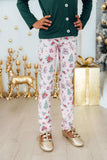 Pink Christmas Leggings - Mila & Rose ® - Flyclothing LLC