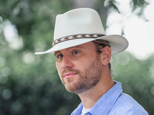 Panama Hat Pioneer - Handwoven in Ecuador - Bigalli Hats USA - Flyclothing LLC