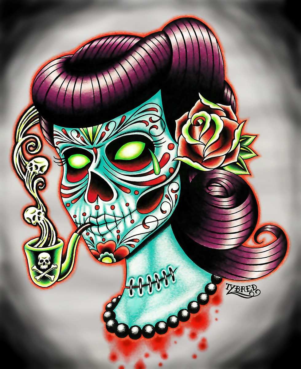 Black Market Art Company Poison Print - Black Market Art Company - Flyclothing LLC