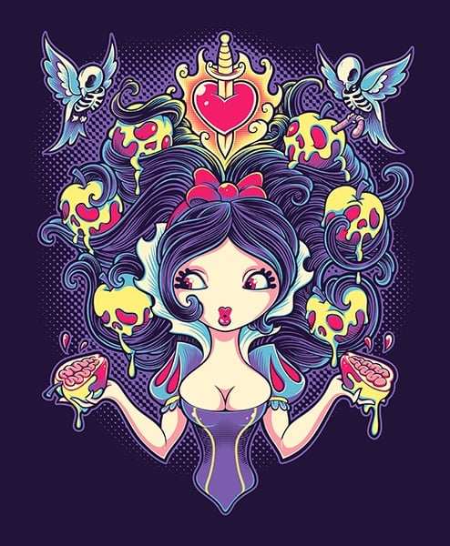 Black Market Art Company Poisoned Mind Print - Black Market Art Company - Flyclothing LLC