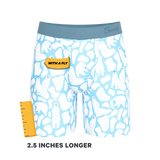 The Polar Polka | Polar Bear Scene Long Leg Ball Hammock® Pouch Underwear With Fly - Shinesty - Flyclothing LLC