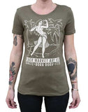 Black Market Art Company Polynesian Paradise Women's T-Shirt - Black Market Art Company - Flyclothing LLC