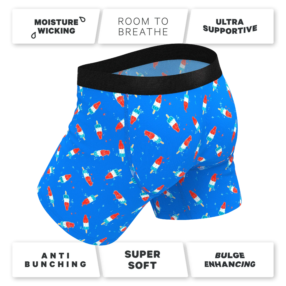 The Popsicle Stick Apex | USA Popsicle Ball Hammock® Pouch Underwear - Shinesty - Flyclothing LLC