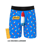 The Popsicle Stick Apex | USA Popsicle Long Leg Ball Hammock® Pouch Underwear With Fly - Shinesty - Flyclothing LLC