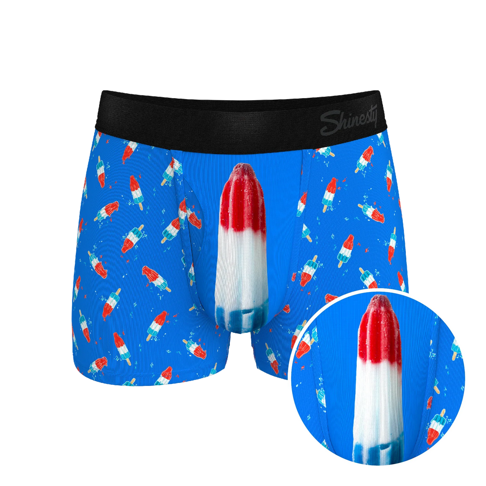 The Popsicle Stick Apex | USA Popsicle Ball Hammock® Pouch Trunks Underwear - Shinesty - Flyclothing LLC
