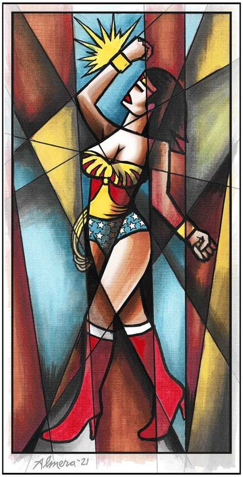 Black Market Art Company Power Princess Print - Black Market Art Company - Flyclothing LLC