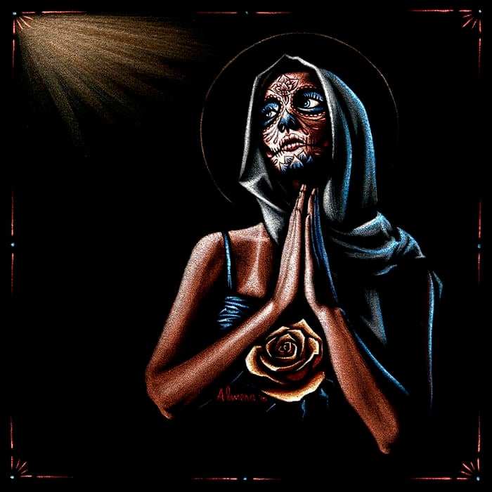 Black Market Art Company Prayer Print - Black Market Art Company - Flyclothing LLC