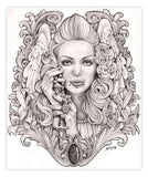 Black Market Art Company Praying Angel Print - Black Market Art Company - Flyclothing LLC