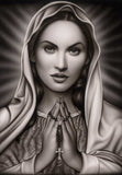 Black Market Art Company Praying Mary Print - Black Market Art Company - Flyclothing LLC