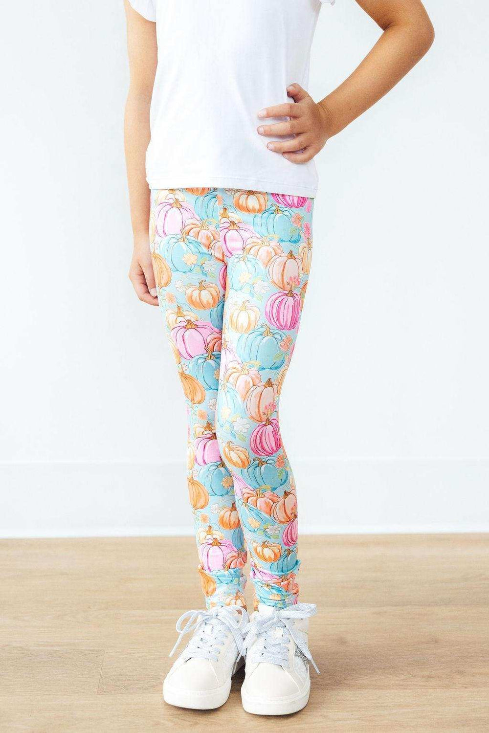 Preppy Pumpkins Leggings - Mila & Rose ® - Flyclothing LLC