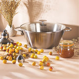 Preserve pan with glass Lid