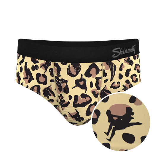 The Primal Passion | Naughty Cheetah Print Ball Hammock® Pouch Underwear Briefs - Shinesty - Flyclothing LLC