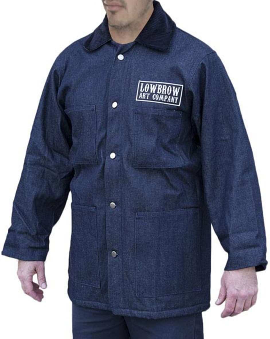 Black Market Art Company Prison Yard Jacket Lined Denim Jacket - Black Market Art Company - Flyclothing LLC