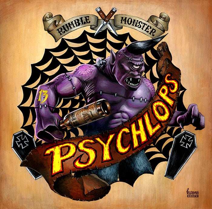 Black Market Art Company Psychlops Print - Black Market Art Company - Flyclothing LLC