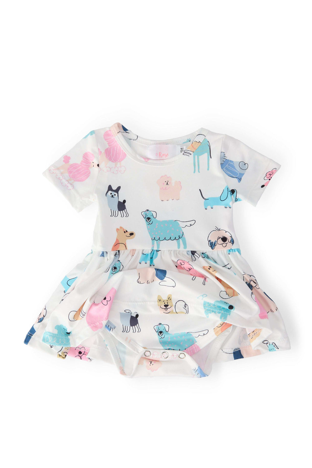 Puppy Pals S/S Twirl Bodysuit - Mila & Rose ® - Flyclothing LLC