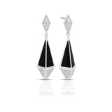Pyramid Earrings - Belle Étoile Jewelry - Flyclothing LLC