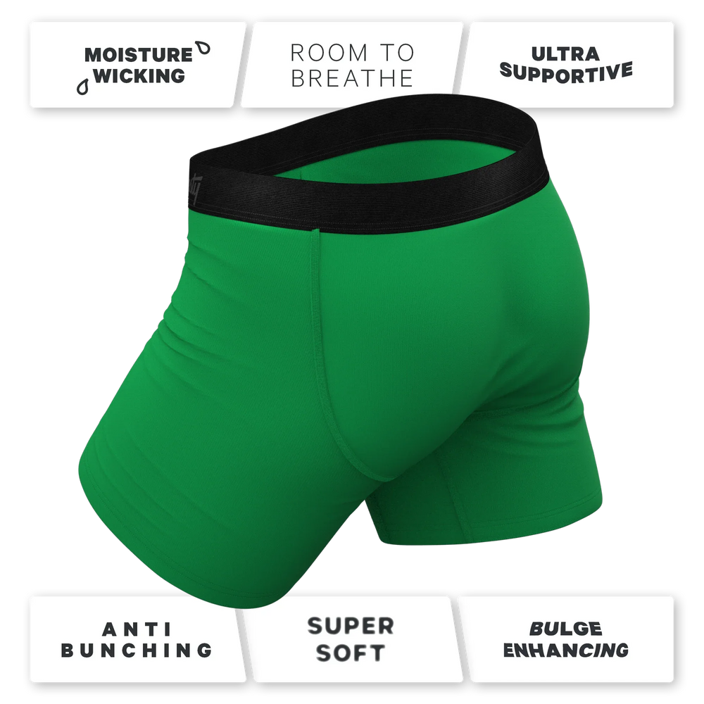 The Quarterback Sack | Football Ball Hammock® Pouch Underwear With Fly - Shinesty - Flyclothing LLC