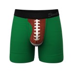 The Quarterback Sack | Football Ball Hammock® Pouch Underwear With Fly