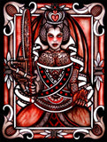 Black Market Art Company Queen of Hearts Print - Black Market Art Company - Flyclothing LLC