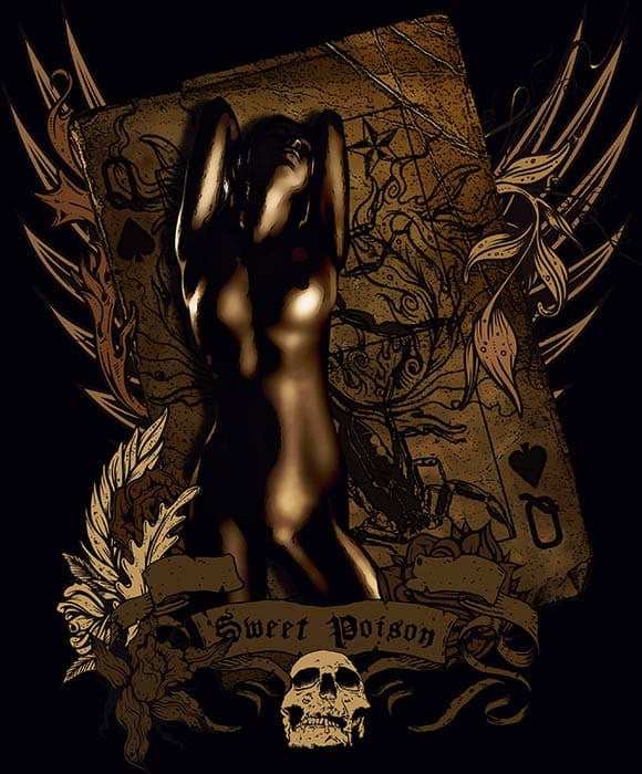Black Market Art Company Queen of Spades Print - Black Market Art Company - Flyclothing LLC