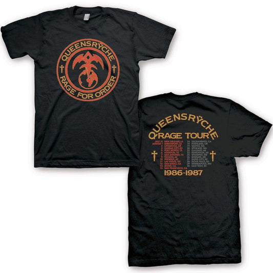 Queensryche Rage For Order Tour- T-Shirt - Queensryche - Flyclothing LLC
