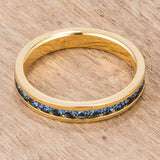 Stylish Stackables Montana Blue Gold Ring - JGI - Flyclothing LLC