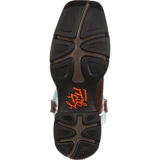 Lady Rebel™ by Durango Women's Powder n' Lace Saddle Western Boot - Durango - Flyclothing LLC