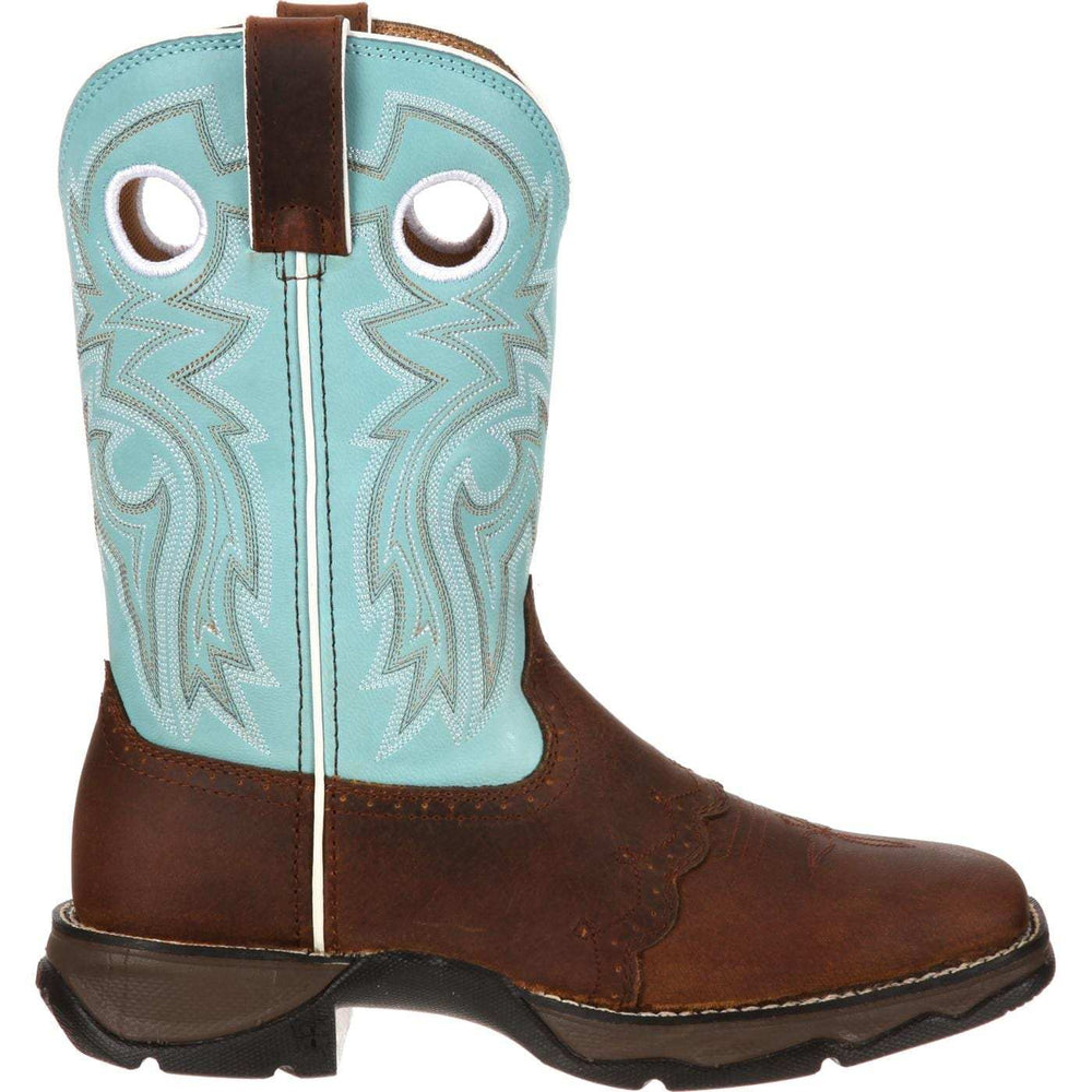 Lady Rebel™ by Durango Women's Powder n' Lace Saddle Western Boot - Durango - Flyclothing LLC