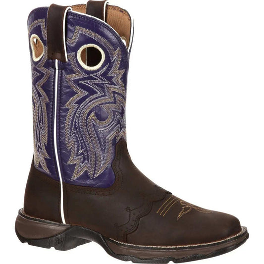 Lady Rebel™ by Durango Women's Twilight n' Lace Saddle Western Boot - Durango - Flyclothing LLC