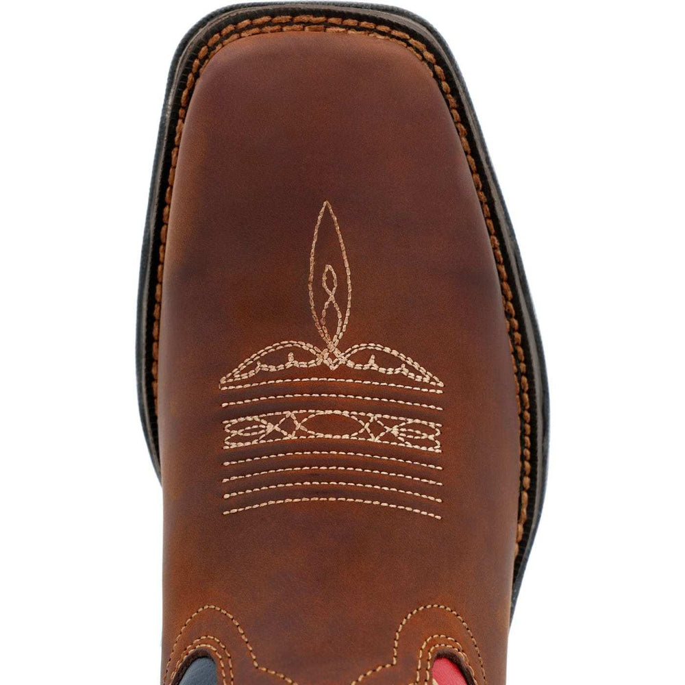 Lady Rebel by Durango Patriotic Women's Pull-On Western Flag Boot - Durango - Flyclothing LLC