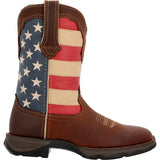 Lady Rebel by Durango Patriotic Women's Pull-On Western Flag Boot - Durango - Flyclothing LLC