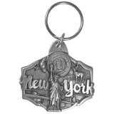New York Antiqued Keyring - Siskiyou Originals - Flyclothing LLC