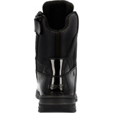 Rocky Cadet 8" Black Side Zip Public Service Boot - Rocky