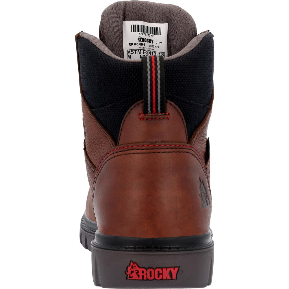 Rocky Worksmart 6" Waterproof Composite Toe Work Boot - Rocky