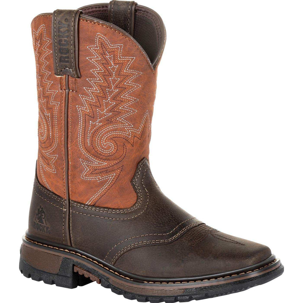 Rocky Big Kids' Ride FLX Western Boot - Rocky - Flyclothing LLC