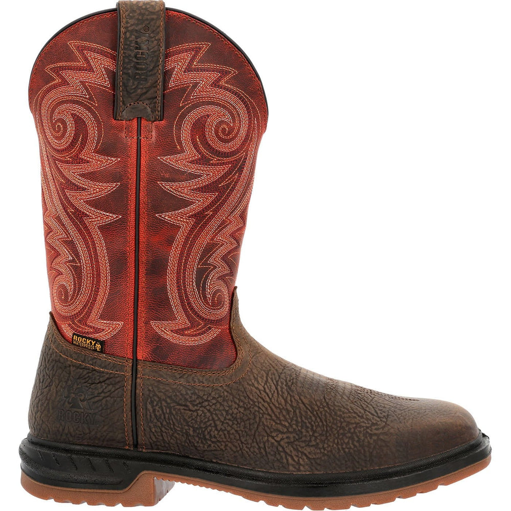 Rocky Worksmart 11" Composite Toe Waterproof Western Boot - Rocky
