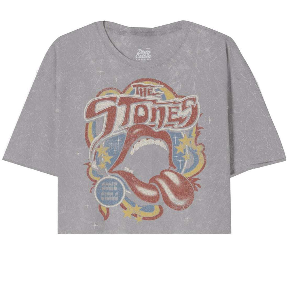 Rolling Stones Some Girls Lips Oversize Crop - Rolling Stones - Flyclothing LLC