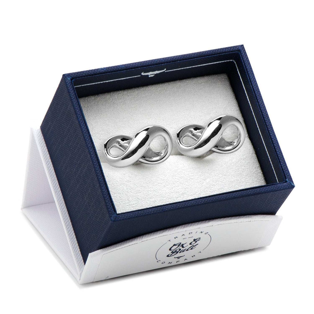 Infinity Symbol Cufflinks - Cufflinks.com - Flyclothing LLC