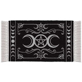 The Vault Triple Moon Rug - Alchemy Gothic - Flyclothing LLC