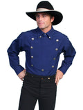 rangewear royal 100% cotton bib front shirt - Scully Leather - Flyclothing LLC