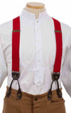 Scully Elastic y-backed suspenders - Scully Leather - Flyclothing LLC