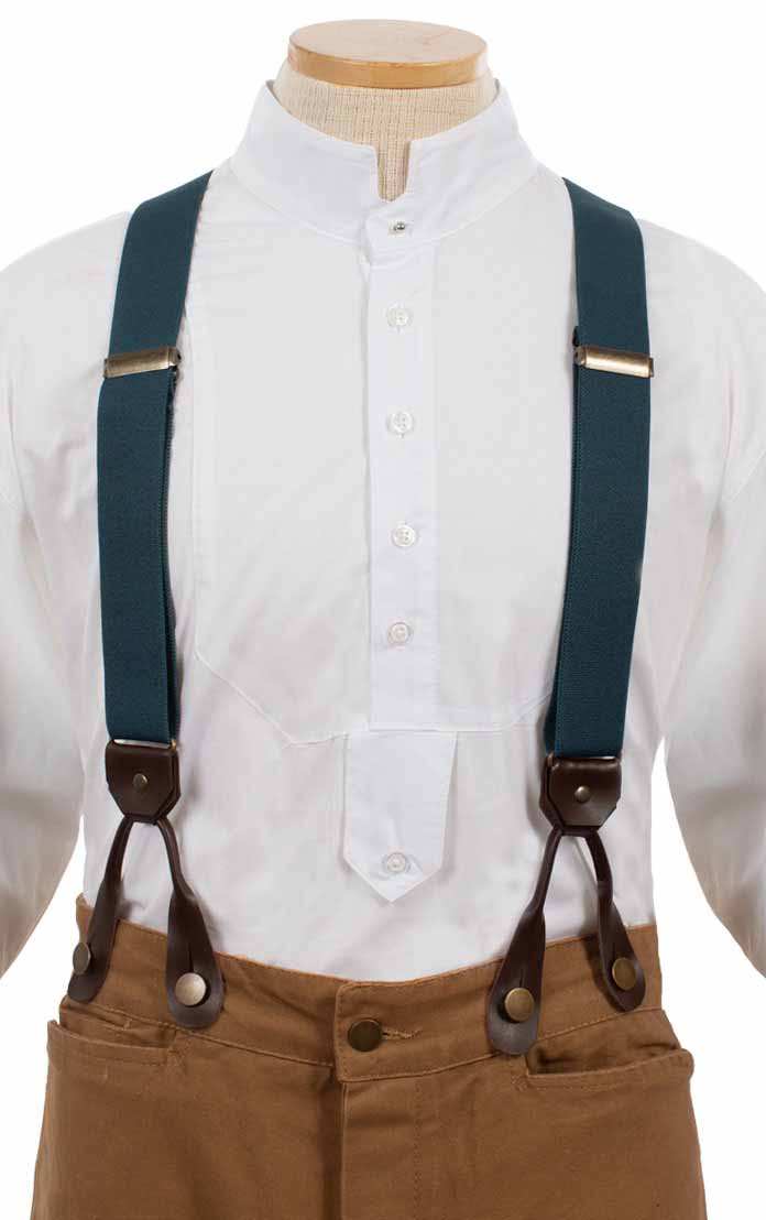 Scully Elastic y-backed suspenders - Scully Leather - Flyclothing LLC