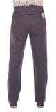 rangewear charcoal 97% cotton 3% spandex raised dobby stripe pant - Scully Leather - Flyclothing LLC