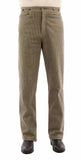 rangewear taupe 97% cotton 3% spandex rail stripe pant - Scully Leather - Flyclothing LLC