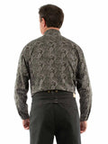 Scully Leather Black Paisley Shirt - Scully Leather - Flyclothing LLC